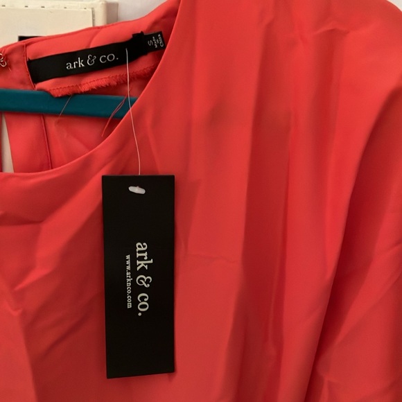 NWT Ark & Co. Pleated Sleeve Dress - Picture 5 of 9